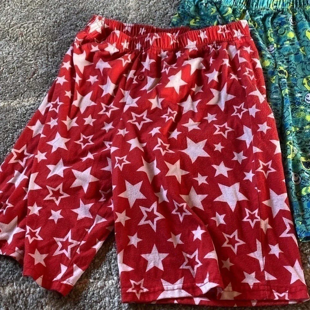 Cat & Jack bundle of 3 stretchy cozy shorts /longe shorts 12/14